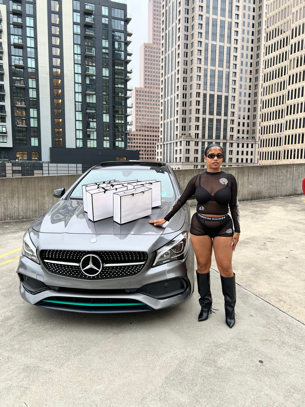 Chromes Diamond Mesh Set