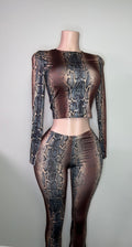 Python Print Top & Flare Pants